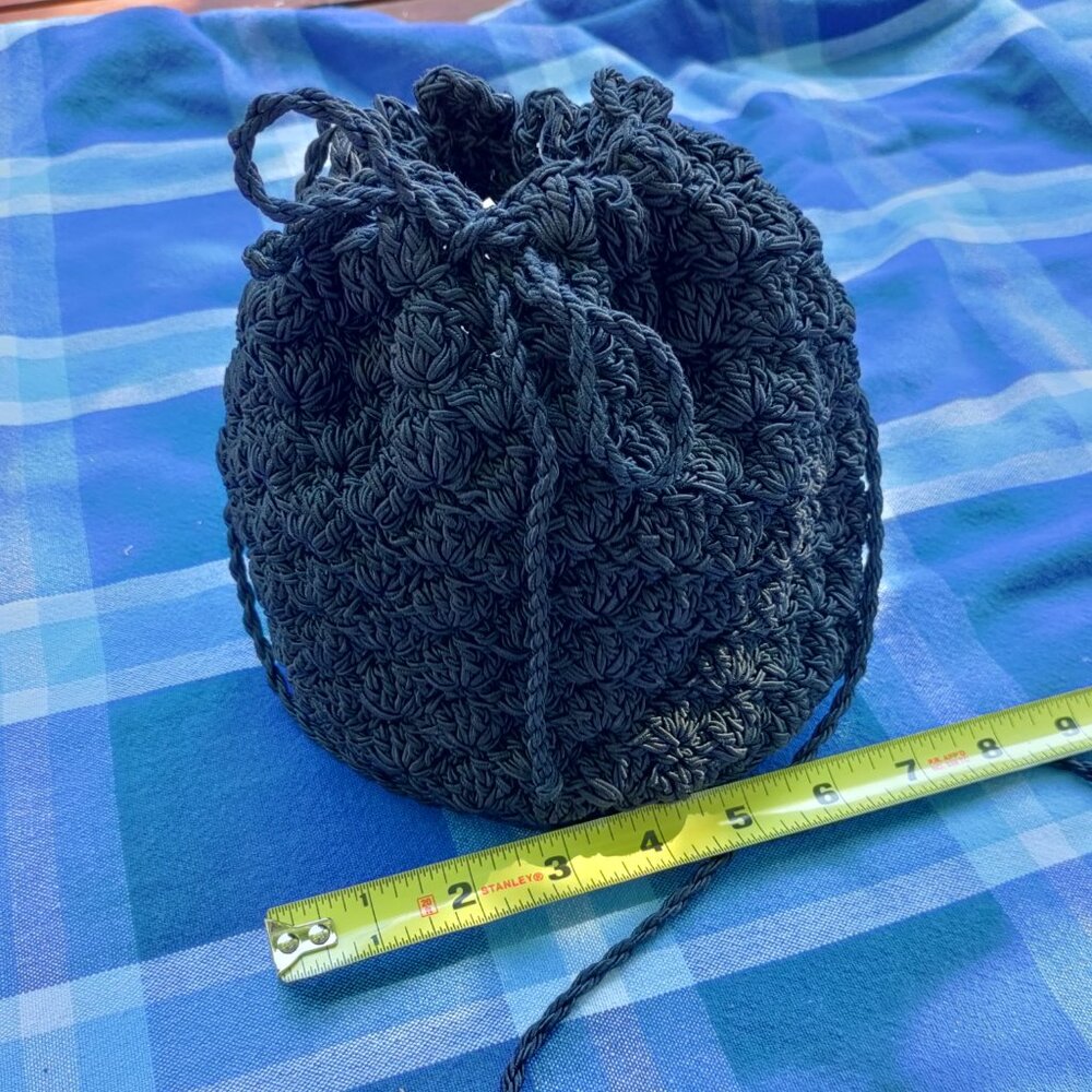 Vintage 90's Rodana Ltd Crochet Bag